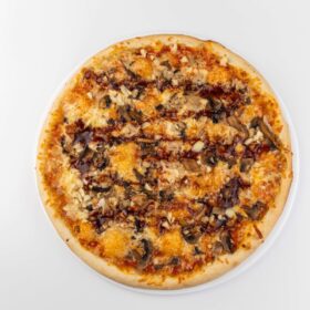 Kuřecí se žampiony a BBQ