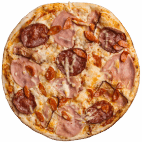 Salami Pizza